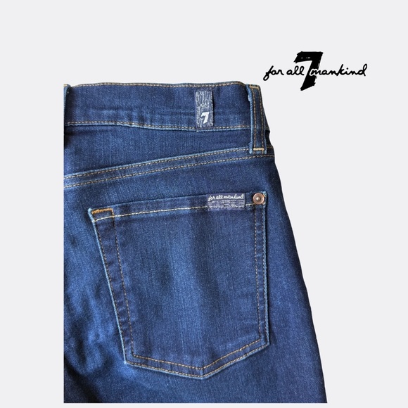 7 For All Mankind “The Skinny” Jeans – Women’s Size 27 – Like New - Picture 4 of 5